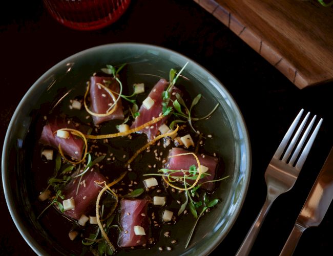 Crudo of the day: tuna