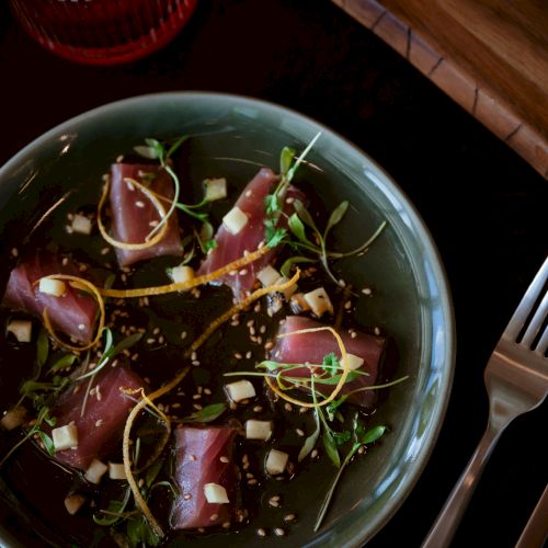 Fish crudo of the day